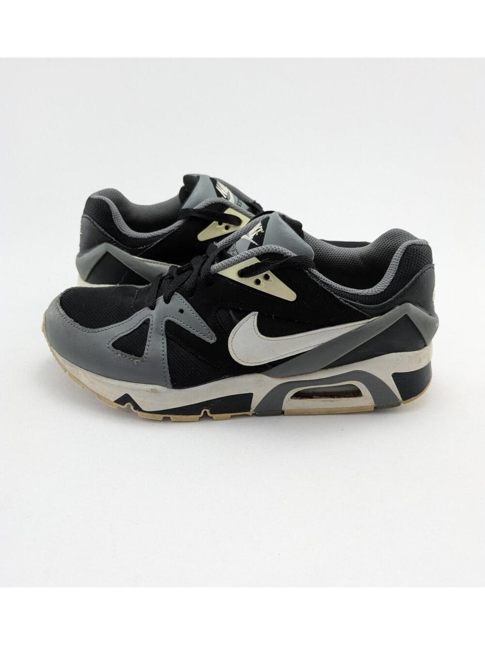 Mens Nike Air Structure Triax 91 Black Smoke Gray Shoes DB1549-001 Size 7.5